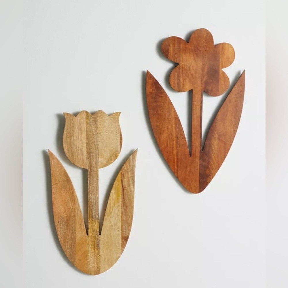 New🌟Cammie Wood Wall Artwork-Tulip